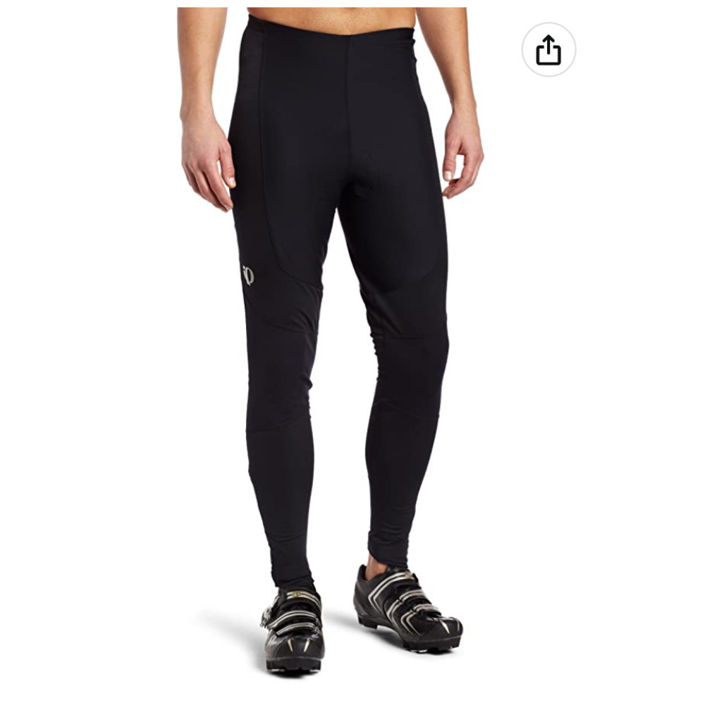PEARL iZUMI Men's Black Cycling Pants - Size XL